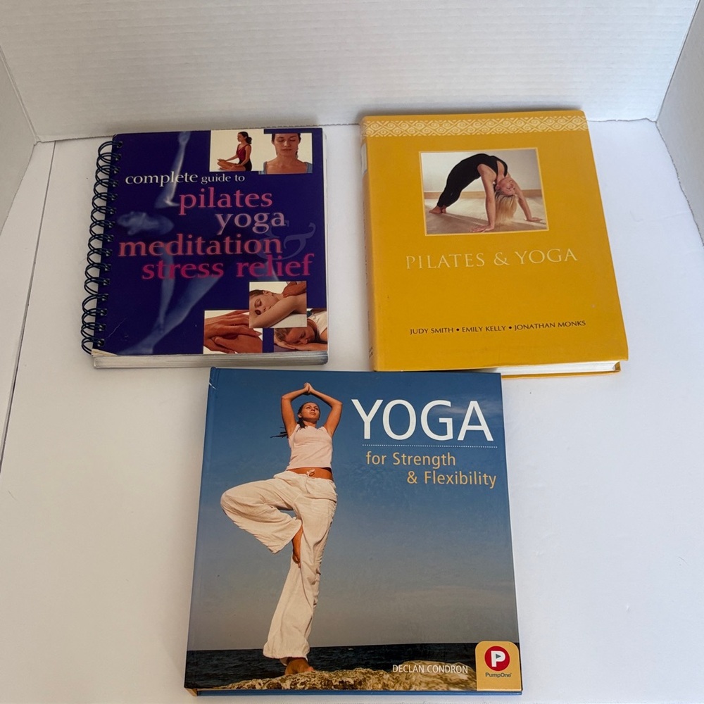 Yoga & Pilates Book Set of 3